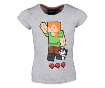 Minecraft gyerek rövid póló felső cat 6év