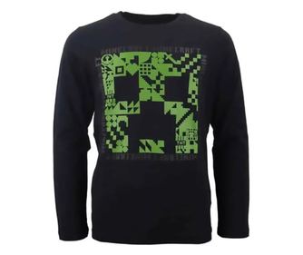 Minecraft gyerek hosszú ujjú póló felső dark 11 év
