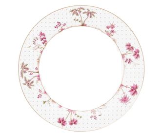 Πιάτο πορσελάνης, Πρωινό, Pip Studio, Dots Gold Pink, 21 cm, Συλλογή Jolie