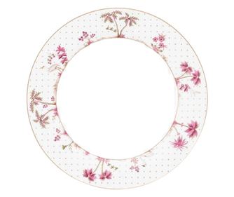 Porculanska tanjur, Pip Studio, Dots Gold Pink, 26,5 cm, kolekcija Jolie