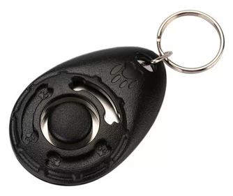 Clicker pentru dresaj caini, negru, Gonga®
