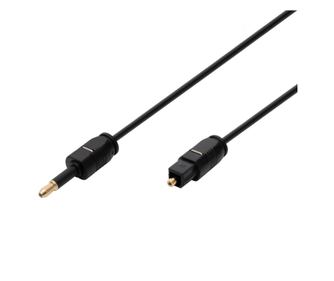 Home 51225 Toslink-Mini Toslink csatlakozókábel, optikai kábel, 2 méter