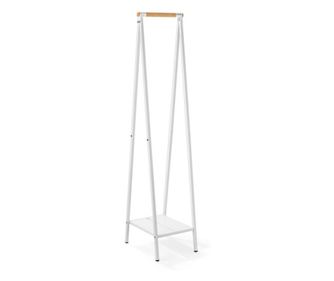 Многофункционална закачалка за дрехи Brabantia Linn 1008930, Стомана, Бял