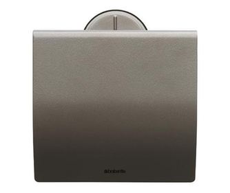 Държач за тоалетна хартия Brabantia Profile 90300318, Стенен монтаж, Устойчива на корозия, Сив
