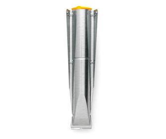 Brabantia 90300212 Chiuț pentru exterior, Ø50mm, metal, galvanizat, pentru săpat sau betonare, oțel inoxidabil
