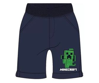 Minecraft gyerek rövidnadrág 8év kék