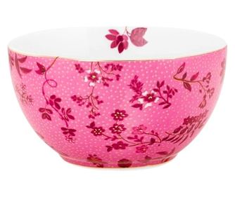 Πορσελάνινο μπολ, Pip Studio, Flowers Pink, 12 cm, συλλογή Jolie