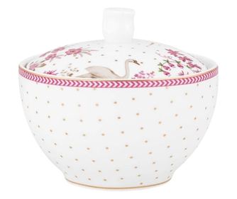 Porculan šećernica, Pip Studio, Dots Gold Pink, 300 ml, kolekcija Jolie