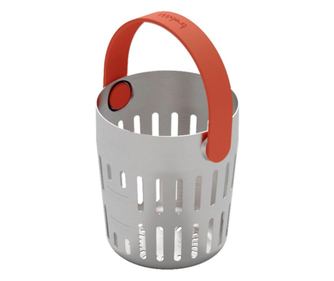 Гевгир Trebonn Cookinpodpro 1523101, За готвене и отцеждане, Дръжка за лесно изливане, Неръждаема стомана, Инокс/Корал