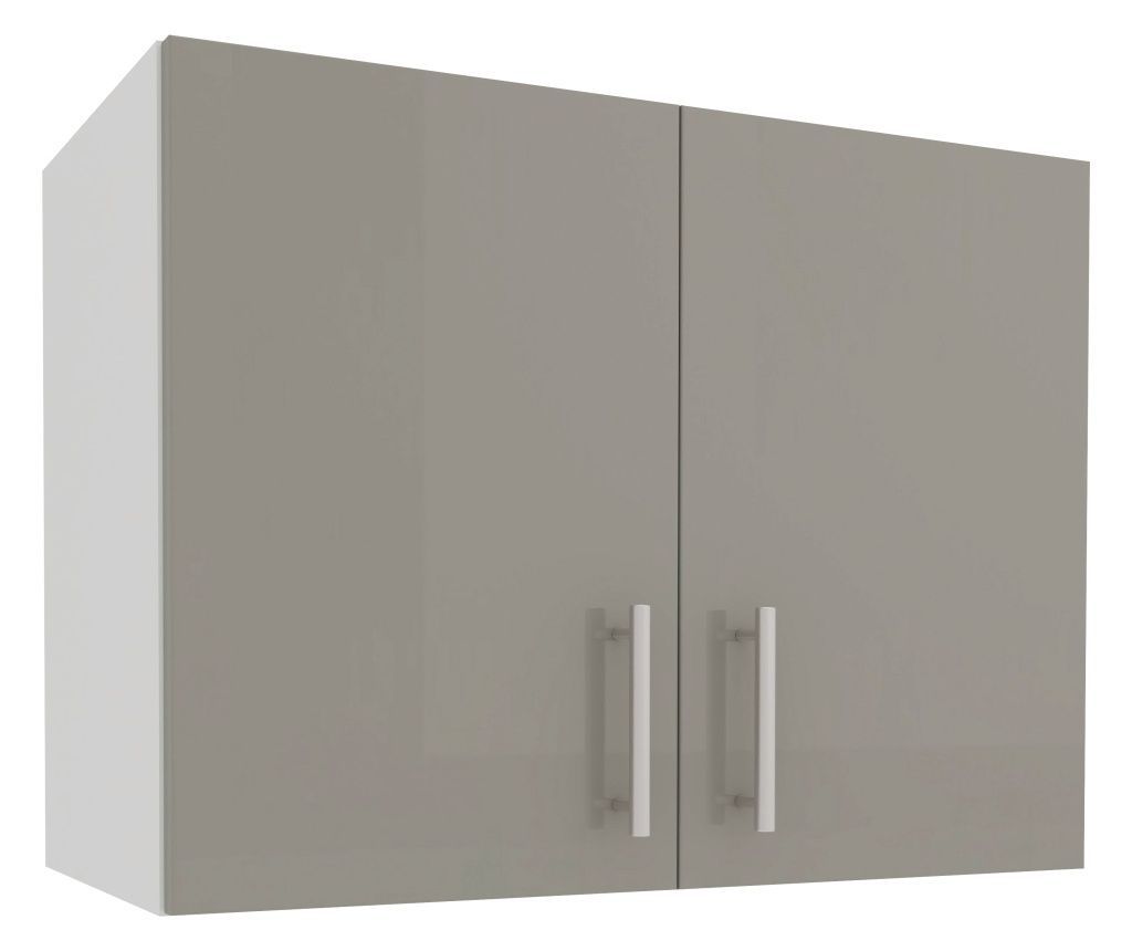 Corp Superior Hota haaus Karo, Gri Lucios/Alb, MDF, 60 x 30 x 45 cm