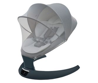 Multifunkční elektrická houpačka pro miminka AppeKids - I-Size - Powder Grey