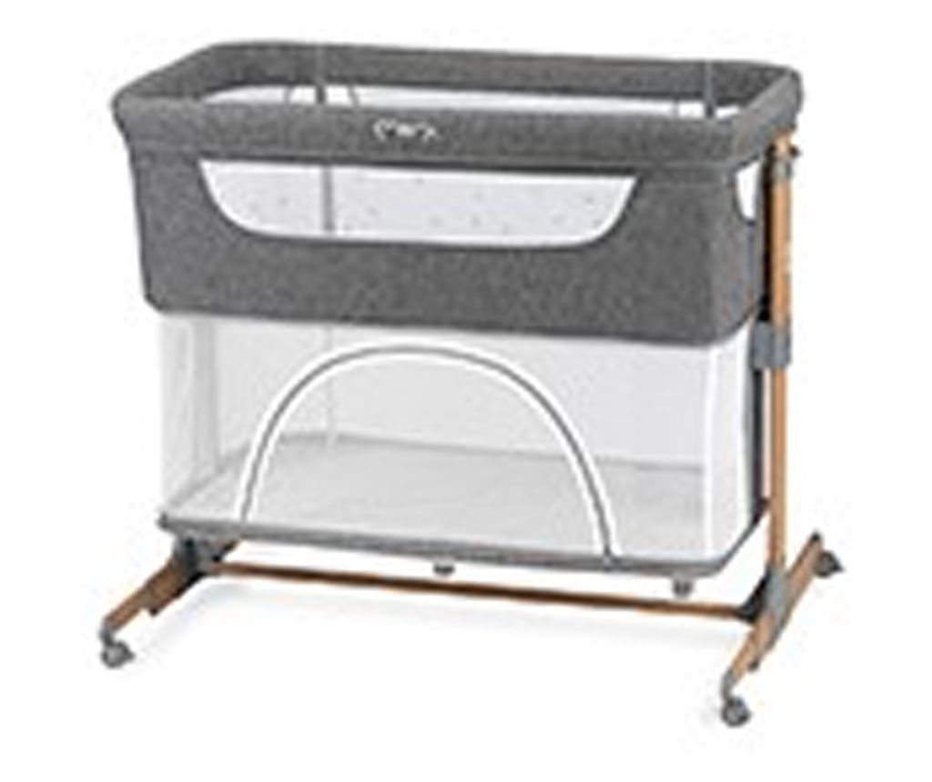 Co-sleeper Momi, Έξυπνο Κρεβάτι 4 σε 1 - Γκρι