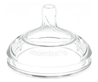 Antikólikus cumisüveg cumi Mombella, közepes áramlás (M, 3 csepp) 3 hónapos kortól+