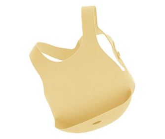 Minikoioi Flexi Bib előke, 100% prémium szilikon – Mellow Yellow