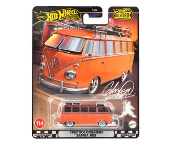 VROČA KOLESA PREMIUM BOULEVARD KOVINSKI AVTOMOBILČEK VOLKSWAGEN SAMBA BUS MERILO 1:64