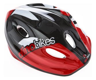 Dino Bikes fekete és piros védősisak