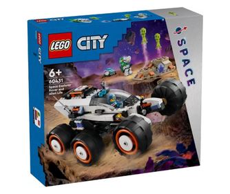 "LEGO CITY ΕΞΕΡΕΥΝΗΤΙΚΟ ΟΧΗΜΑ ΔΙΑΣΤΗΜΙΚΗΣ ΕΞΕΡΕΥΝΗΣΗΣ ΚΑΙ ΕΞΩΓΗΙΝΗ ΖΩΗ 60431"