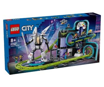 ΠΑΡΚΟ LEGO CITY ΜΕ ΤΡΕΝΟ ΤΟΥ ΛΟΥΝΑ ΠΑΡΚ ΚΟΣΜΟΣ ΡΟΜΠΟΤΩΝ 60421
