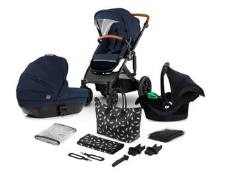 Kolica 3 u 1 Kinderkraft Prime 2 3u1 Mink Pro Navy