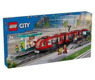 LEGO CITY VLAKI POSTAJA IN TRAMVAJ V SREDIŠČU MESTA 60423