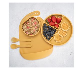 Комплект за разнообразяване, AppeKids, 100% силикон, класически - меден