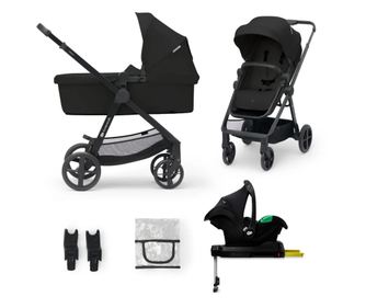 KINDERKRAFT NOVI KOLICA, 4 U 1, KLASIČNA CRNA