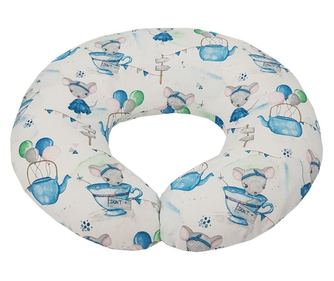Blazina za dojenje, 100% bombaž, 60x60 cm, Appekids - Miška