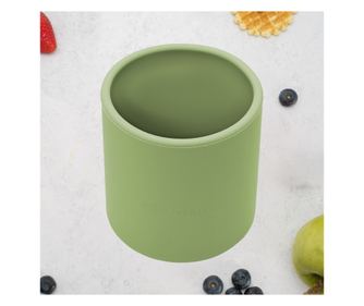 Silikonska čaša, AppeKids - Raw Green