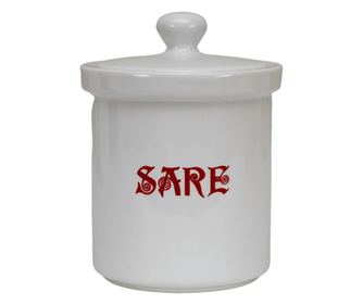 Cutie sare 600 g , Alb