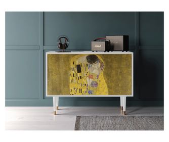 Příborník - STORYZ - BS4 The Kiss by Klimt , White