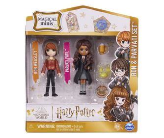Harry Potter Wizarding World Magical Minis Set 2 Figurine Ron Si Parvati