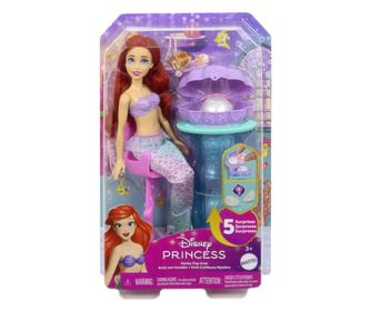 Disney Princess Papusa Ariel Si Masuta De Machiaj Cu Surprize