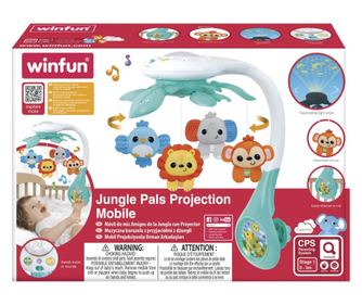 Winfun Proiector Mobil Animalute Din Jungla