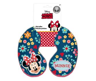 Възглавница Minnie Mouse поддържаща врата, розова