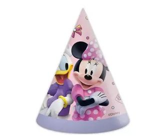 Disney Minnie party kalap csákó 6 db-os