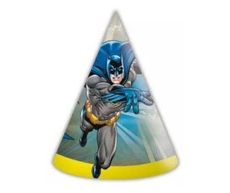 Batman Rogue Rage Parti kalap, csákó 6 db-os FSC