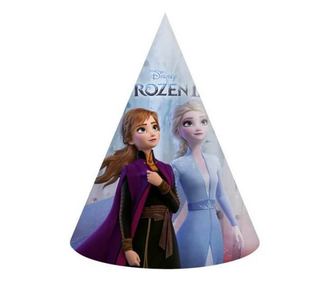 Disney Jégvarázs II party kalap csákó 6 db-os