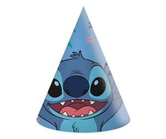 Lilo és Stitch, A csillagkutya parti kalap, csákó kék 6 db-os