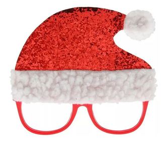 Karácsonyi szemüveg santa hat
