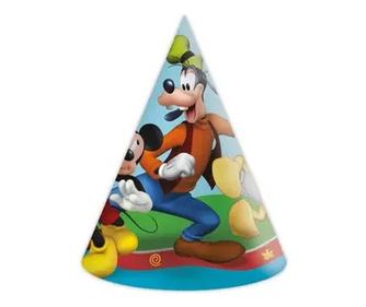 Disney Mickey party kalap csákó 6 db-os