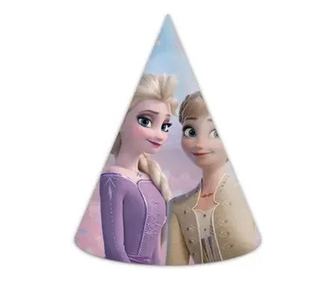 Disney Jégvarázs II party kalap csákó wind 6 db-os