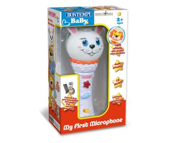 BONTEMPI MOJ PRVI MIKROFON SA ZVUKOVIMA I SVJETLIMA ZA BEBE