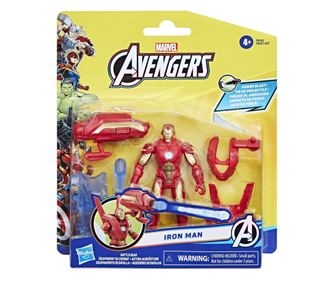 AVENGERS EPIC HERO BATTLE GEAR FIGURICA IRON MAN 10CM