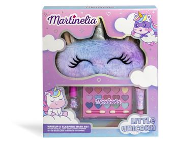 MARTINELIA LITTLE UNICORN SET ZA UREĐIVANJE S MASKOM ZA SPAVANJE