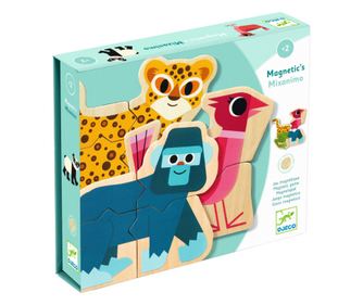 Puzzle cu magneti Mixanimo, Djeco