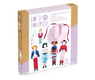 Joc creativ DIY Papusi pentru vise senine, Djeco