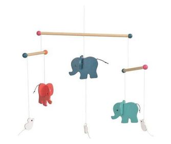 Elefanti, Lesena mobilna dekoracija, Egmont Toys