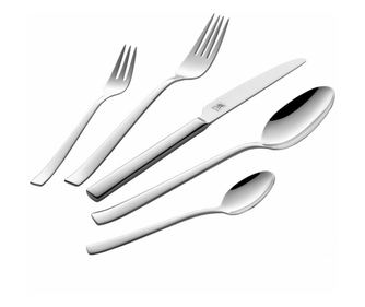 Set de tacâmuri Zwilling Cult 1026757, 30 de bucăți, oțel inoxidabil 18/10, se poate spăla în mașina de spălat vase, argintiu