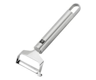 Белачка Zwilling Pro 37160008, 16.6 см, Неръждаема стомана 18/10, Въртящо се двойно острие, Сребрист