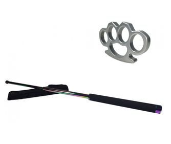 Teleskopski set štapova 66 cm + srebrna kutija debljine 0,5 cm